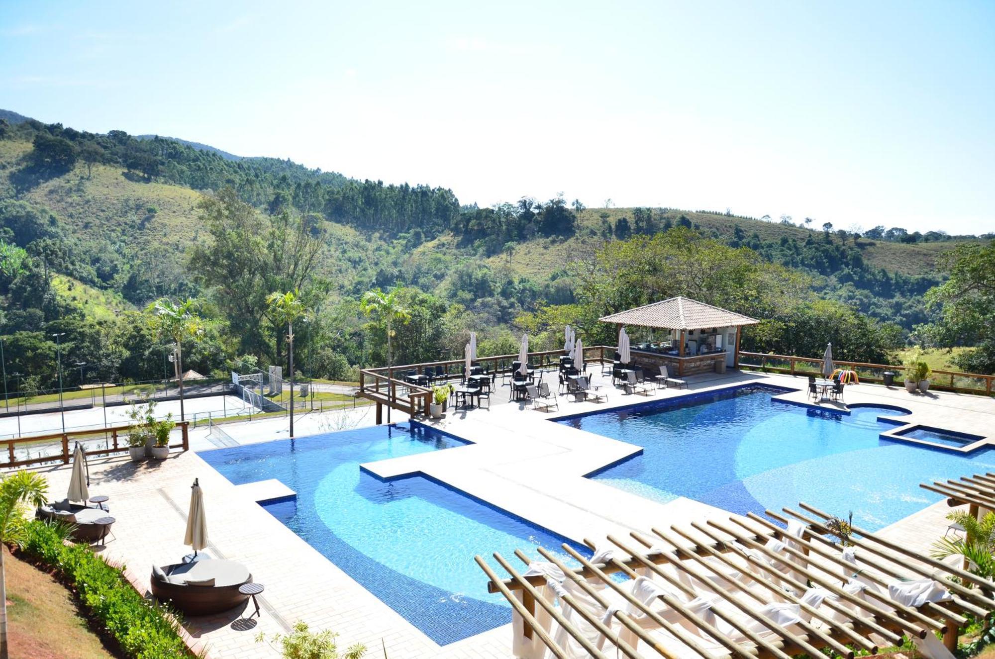 Hotel Chales Capitanias อากวัสจิลิงดอยา ภายนอก รูปภาพ